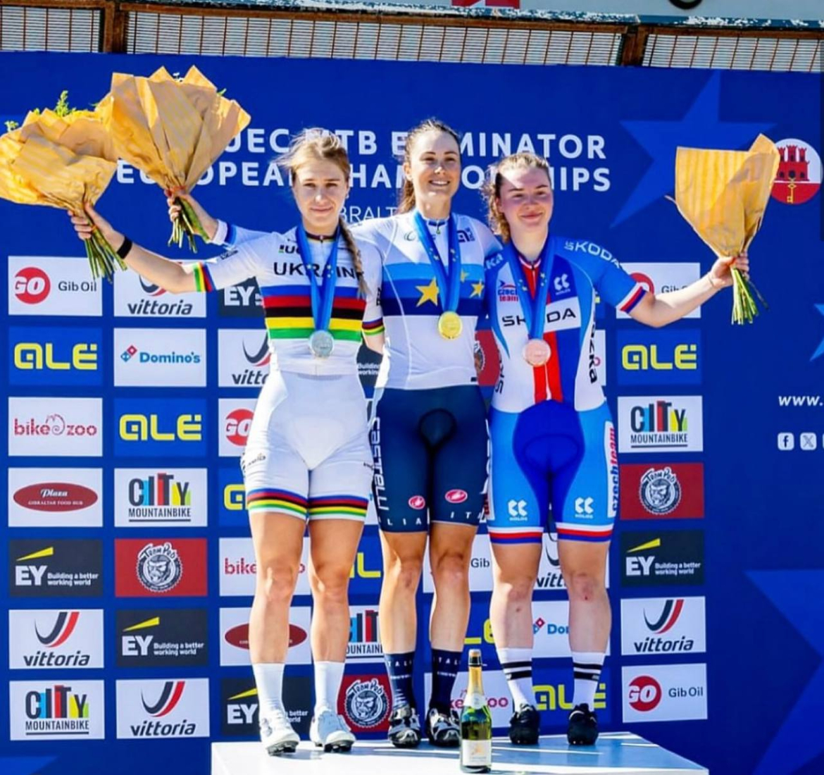  Марія Сухопалова - срібна призерка чемпіонату Європи з маунтенбайку!